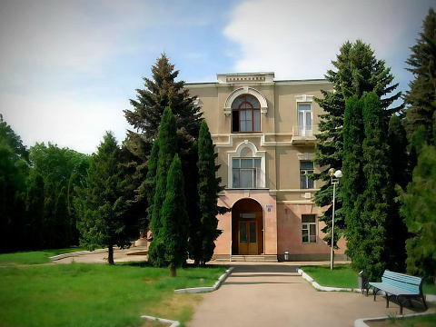 Ессентукская клиника НИИ курортологии, территория